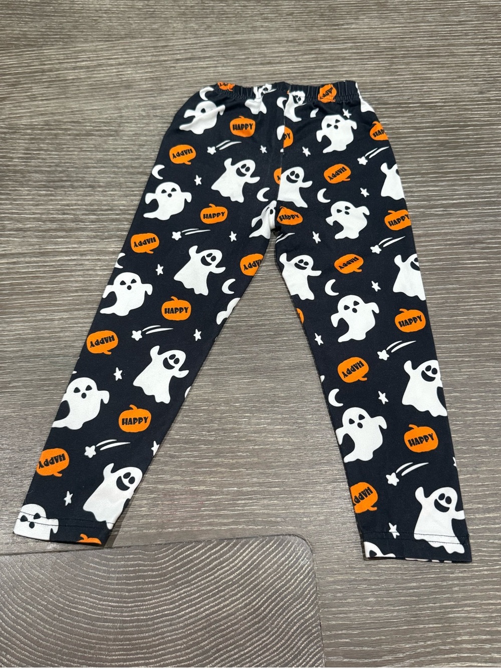 Used size 4 SHEIN Halloween Ghost pumpkins Print Leggings